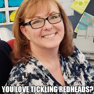 Ticklish Redhead