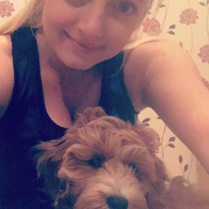 puppy cuddles