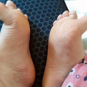ticklish feet