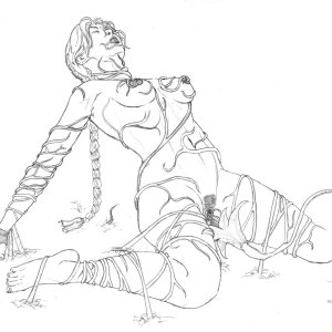 tentacle flower pussy tickle tease