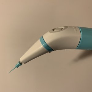 New tickle toy: power flosser!