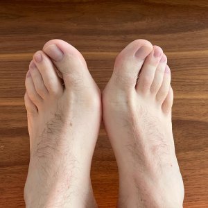 Oh the toes... So ticklish and sensitive!