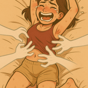 Ghost tickles me on my bed.png