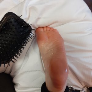Hotel hairbrush fun.jpg