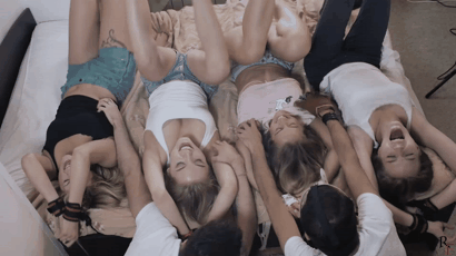 4 girls for tickling chaos hd