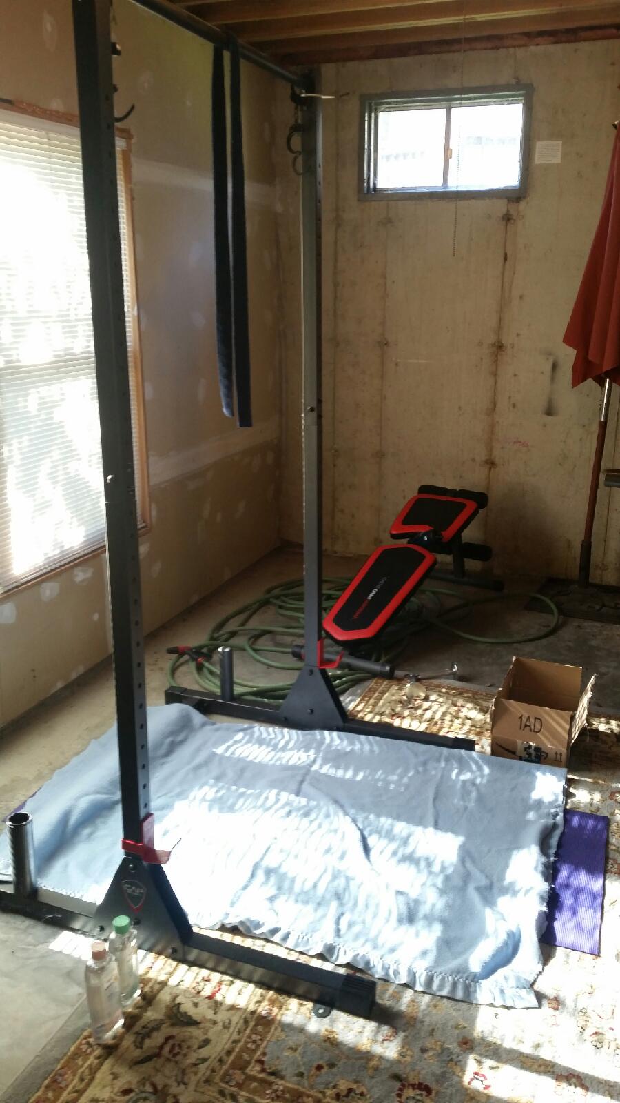 A little over a week ago, this was my home and prison for about 100 minutes.  Not quite an X-Frame but felt very similar.