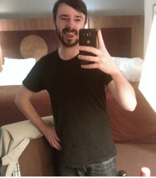 A sassy hotel selfie.