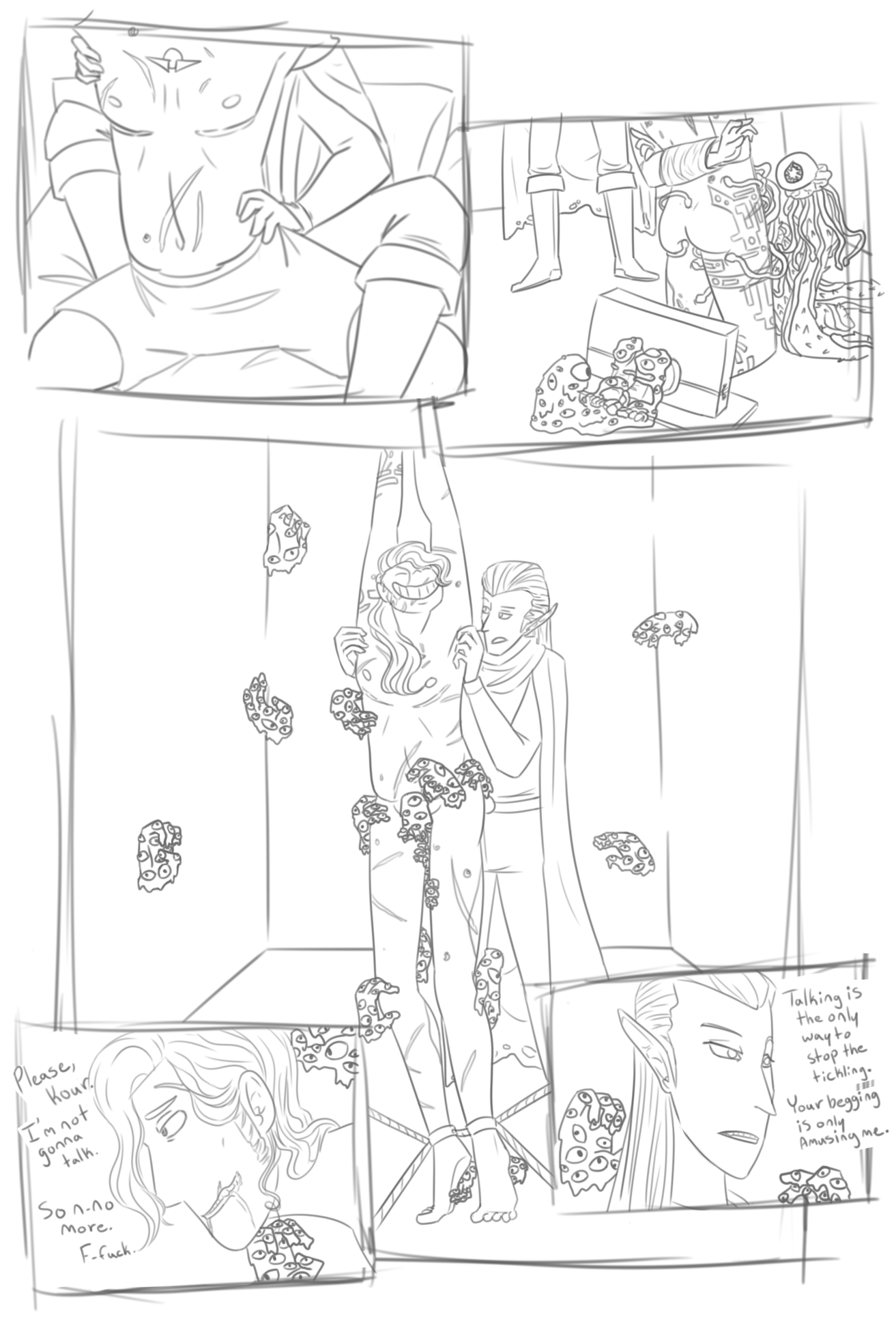 aaaaaaatk v2
this is a better version of something i was working real hard on. part two of the first Kour and Jagger picture, but im still unsure >~<