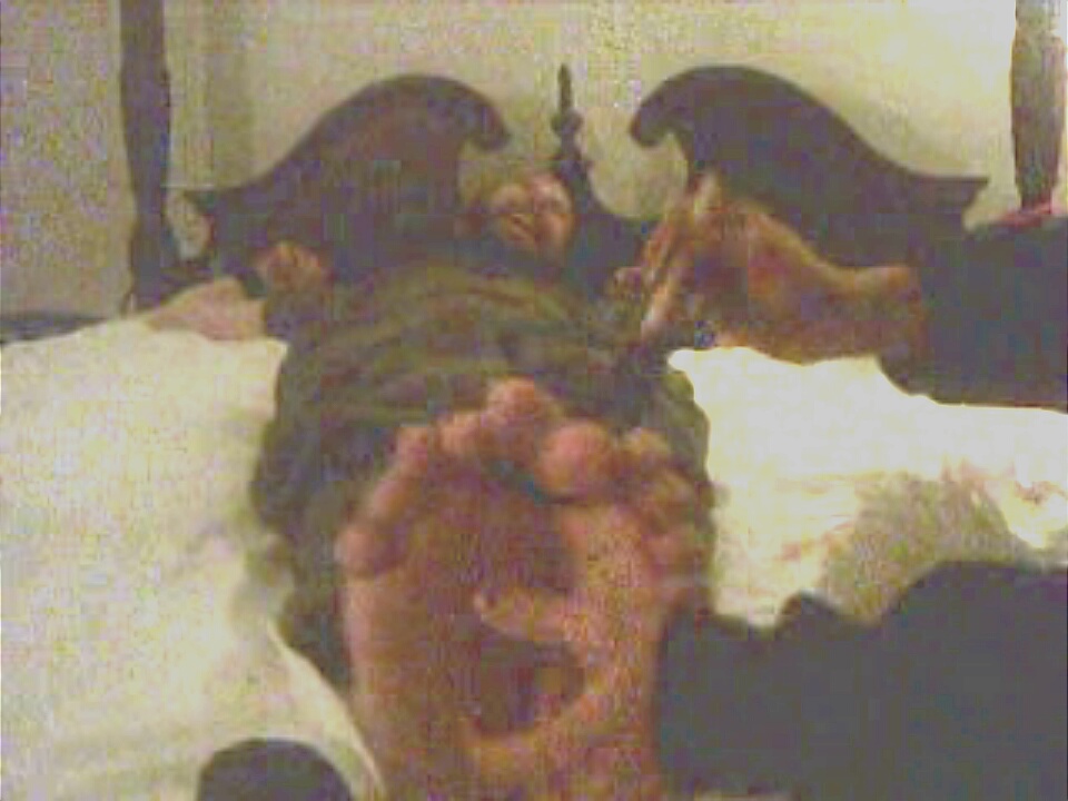 As you can see I am very, very ticklish!