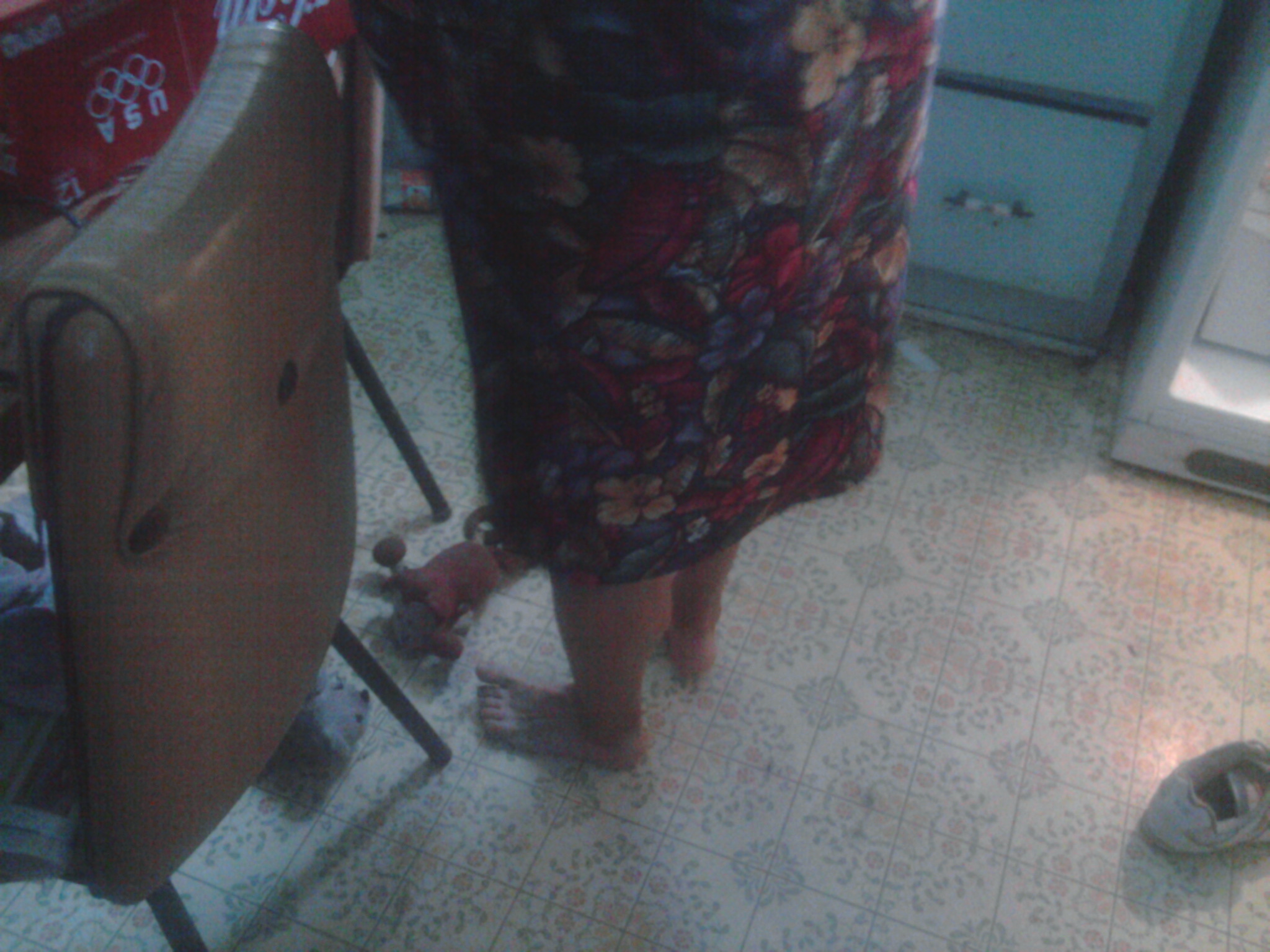 Aunt Mary
(Tickling My Aunts Feet)