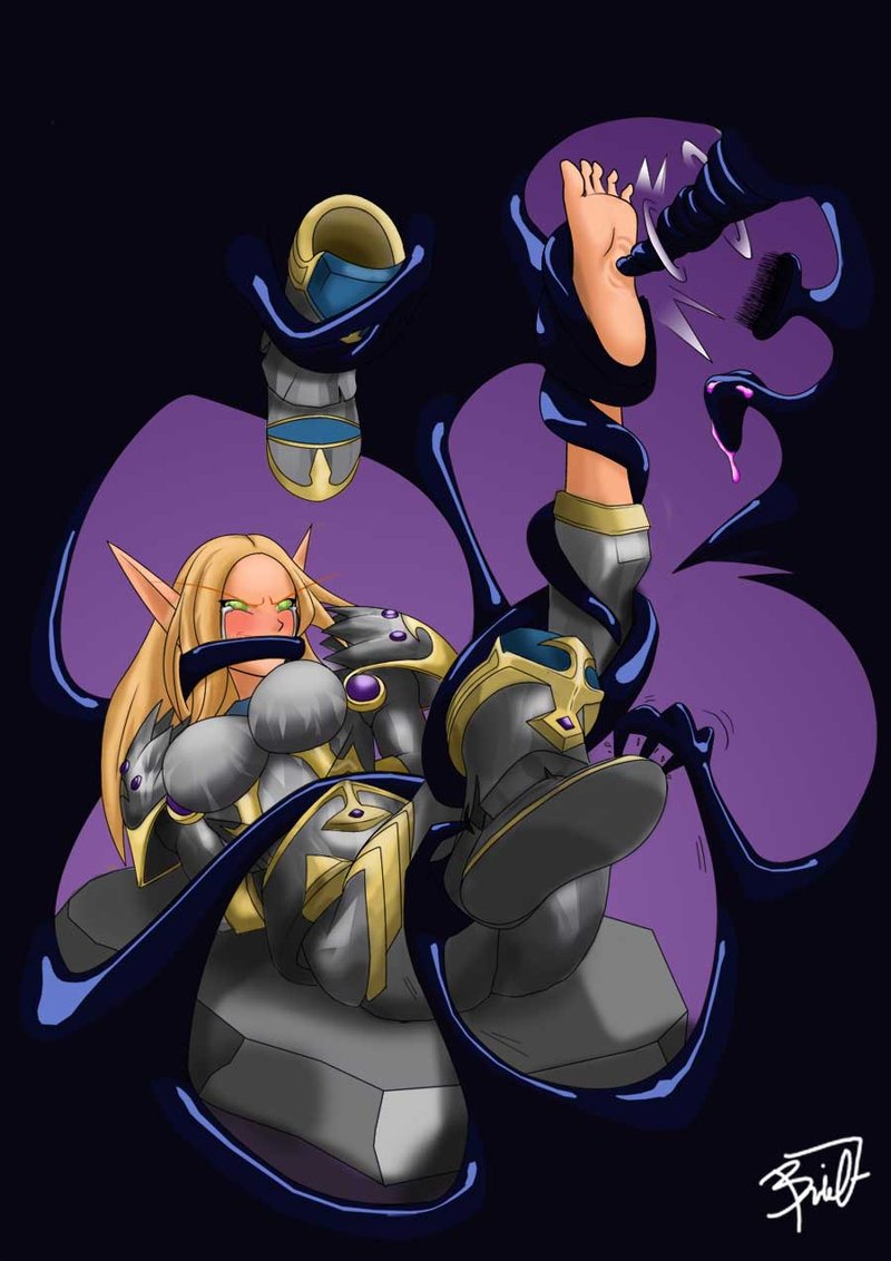 blood elf paladin tickle torture by briel7