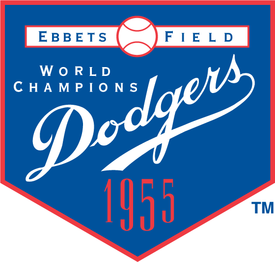 Brooklyn Dodgers logo.