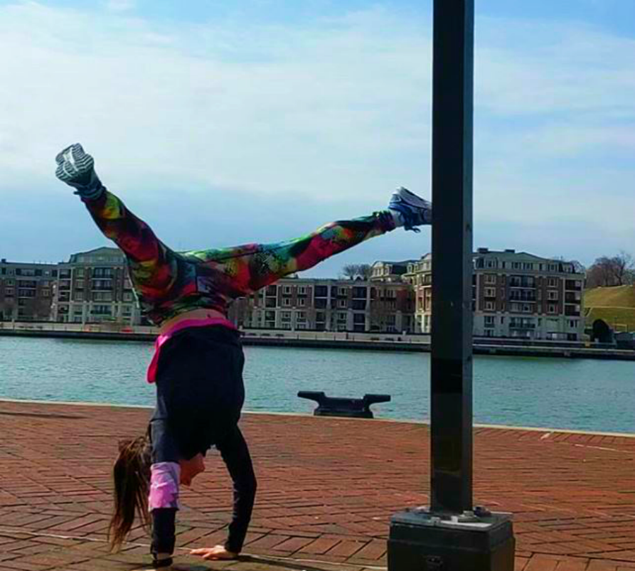 Hanging by the water