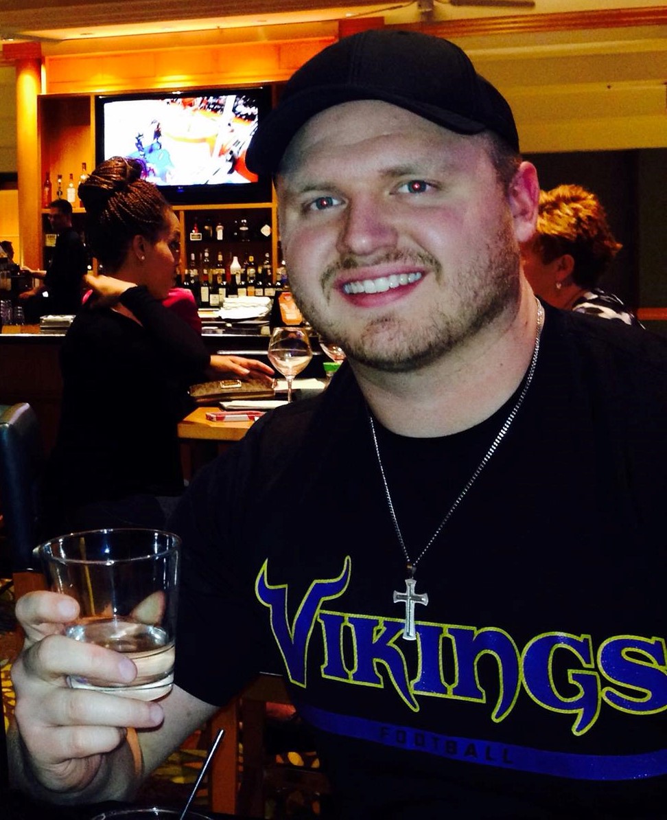 Having a drink before boarding my cruise 2015