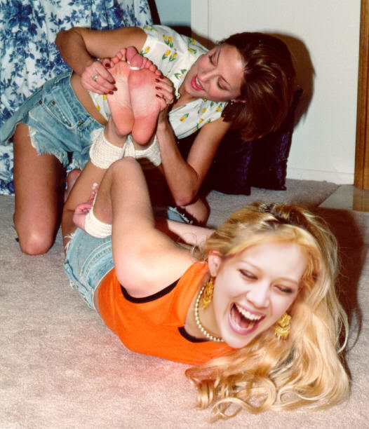 Hilary Duff tickled