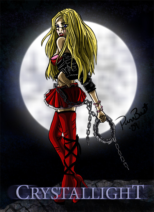 I decided I wanted to start drawing pictures of tmf members. My first try was with the lovely CrystalLight! This was posted with her permission. Outfi