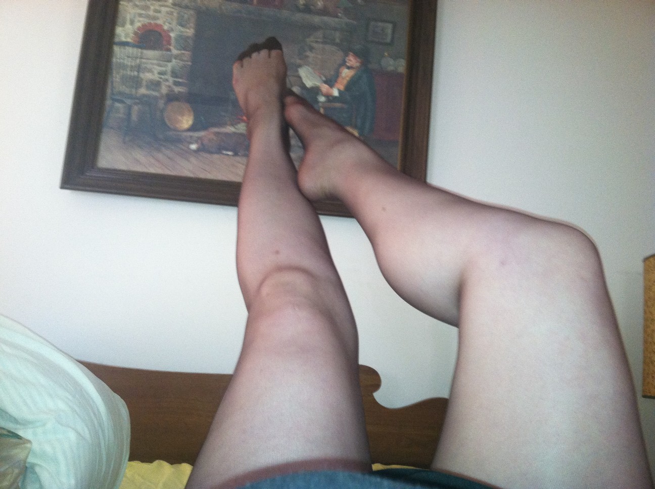 I have a stocking/pantyhose fetish.