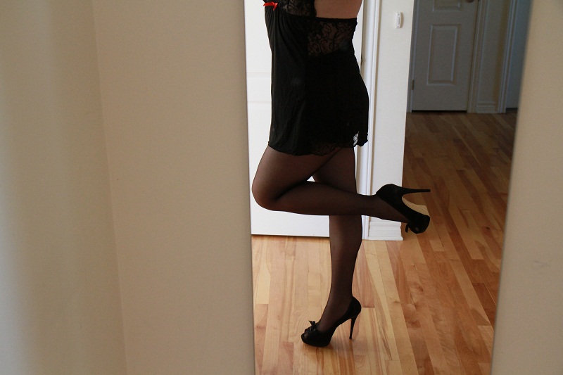 It'll be easier to catch me in those heels ^.^
