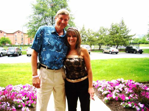 Kered and I at our very first NEST