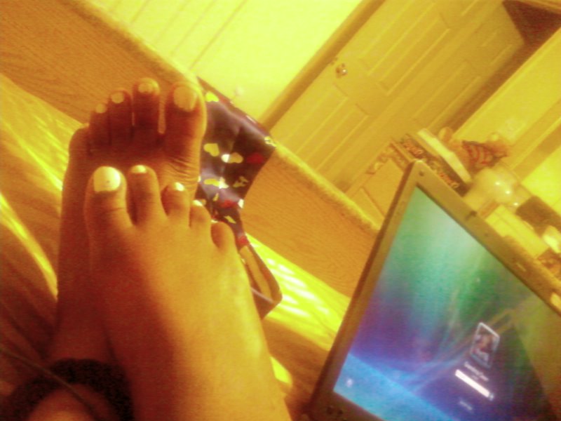 Lols white to nail polish...yes...or no? hehe