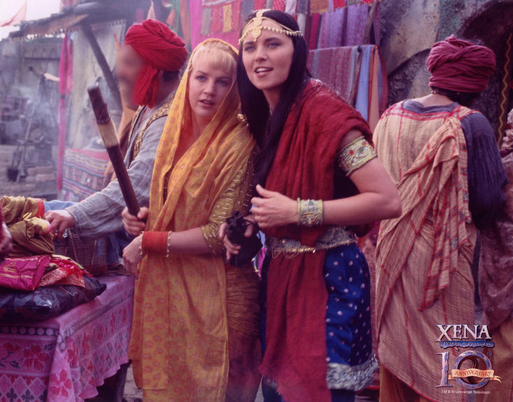 Love their Indian outfits!