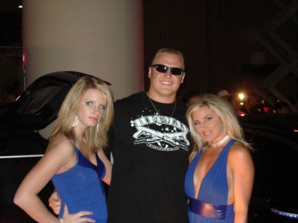 Me and a few of the models at a car show 2007