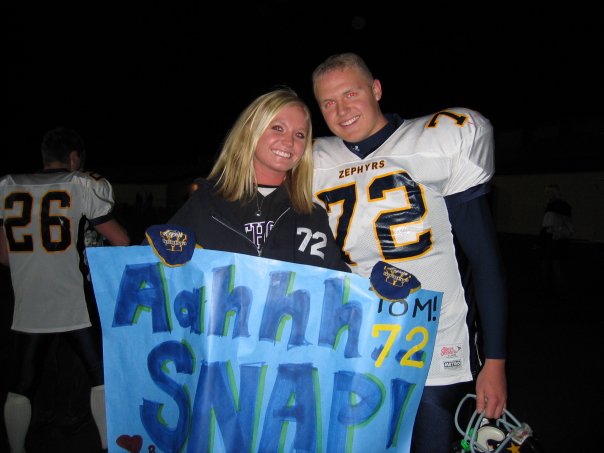 Me and my Sis after a football game 2007