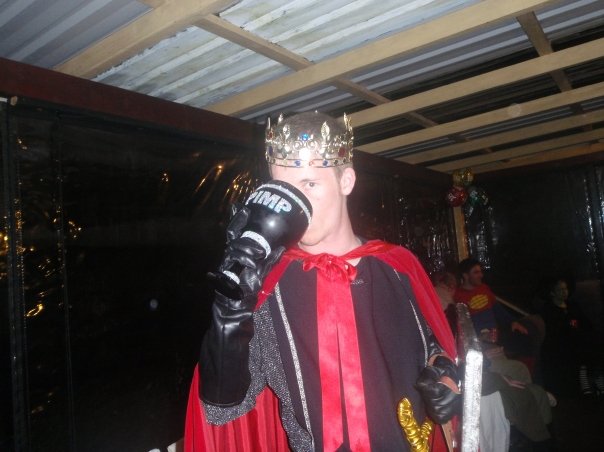 Me as king Arthur at my 18th
