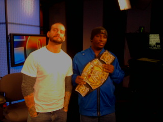 Me with CM Punk.