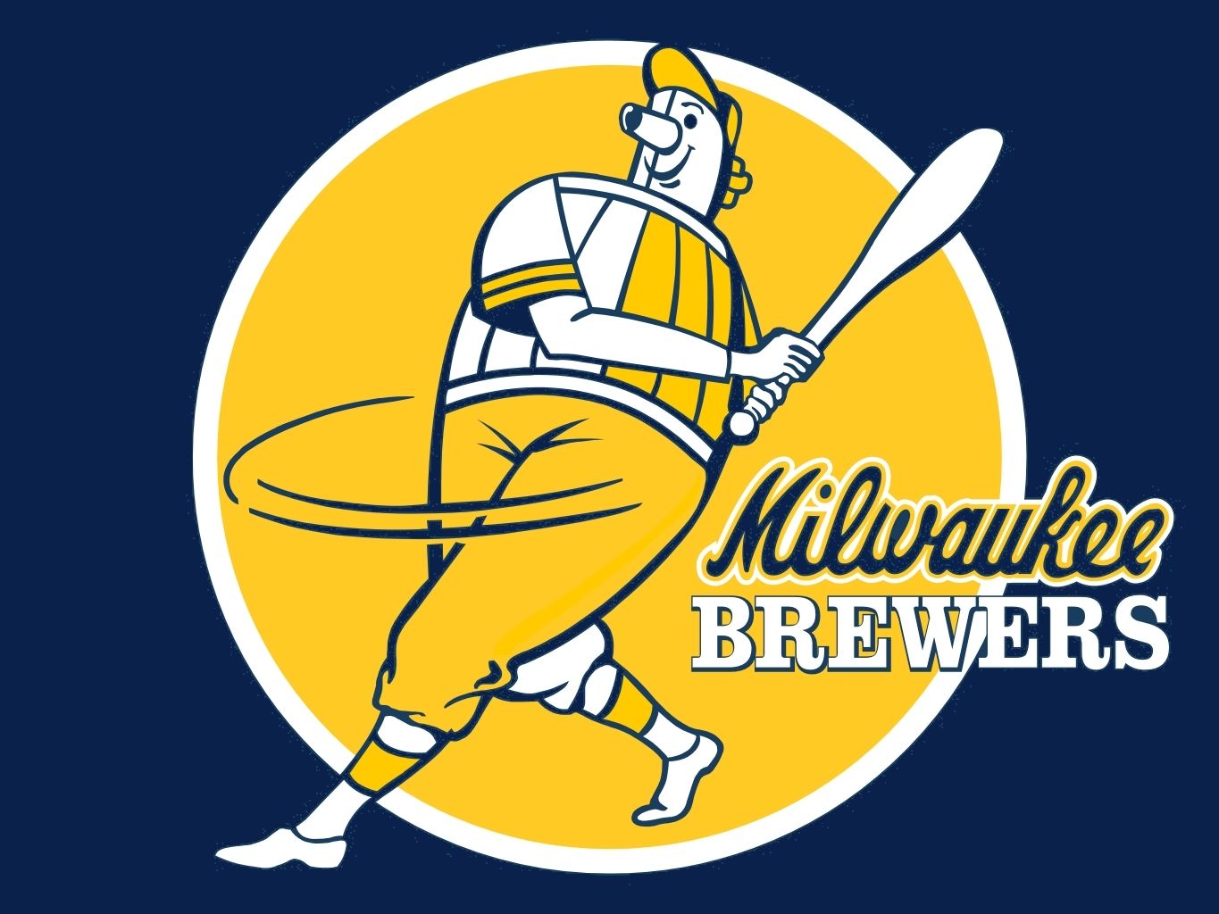 Milwaukee Brewers early logo