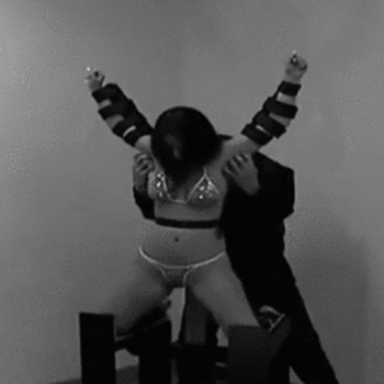 My friend silvertickler will enjoy this one. 

Oh, Tickler in Black.  Oh, Bandit.  Oh, my.