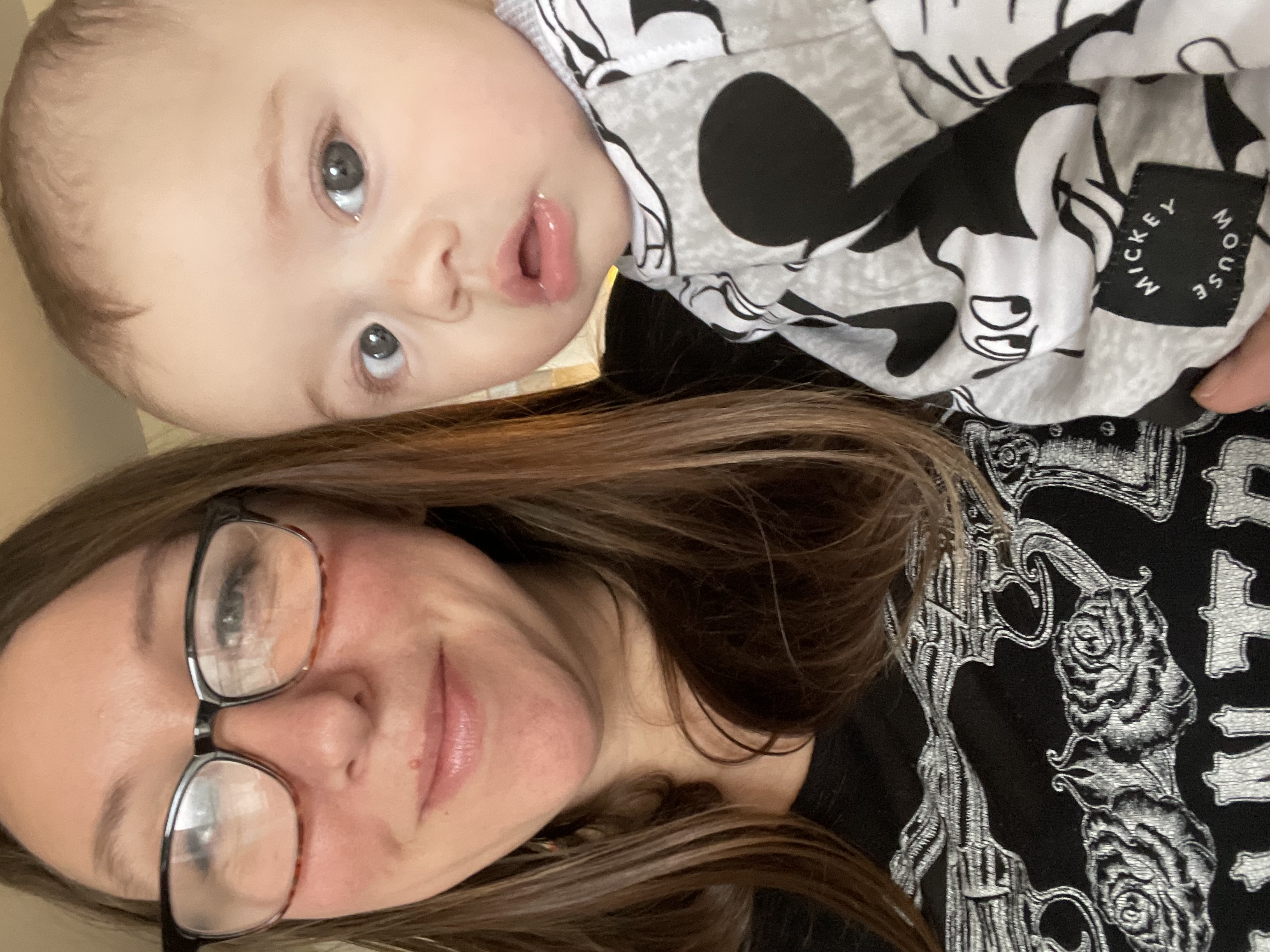 My grandson and I