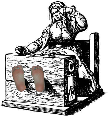 my own feet