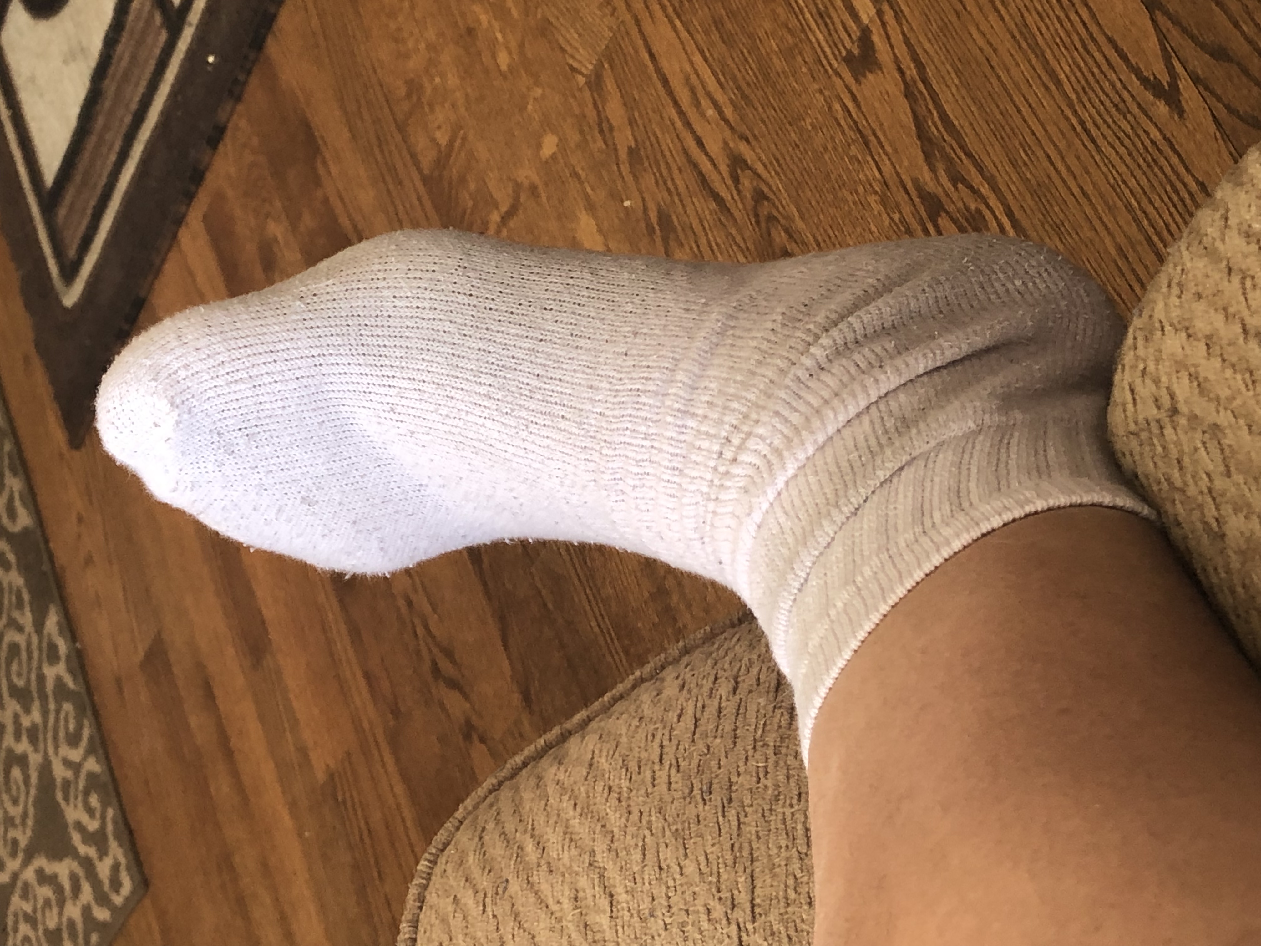 My Socked Foot