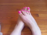 my Ticklish  feet