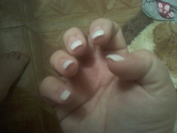 my tourturous nails kitchie coo hehe