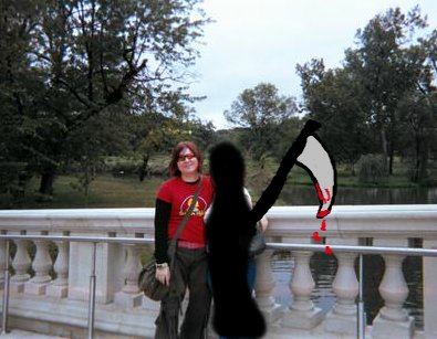 Myself and... Death.