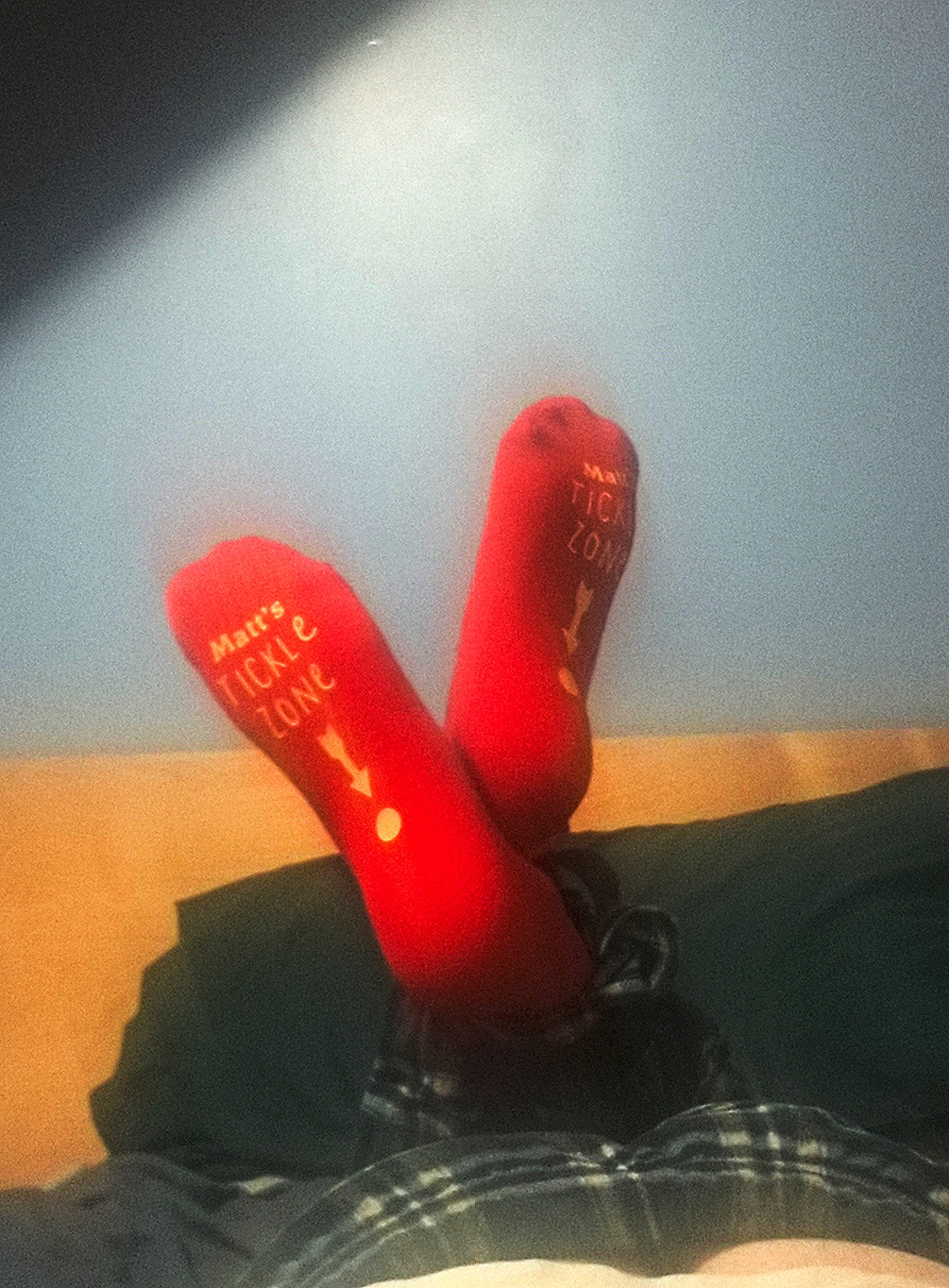 New socks that some baught for me as a prezzy !!