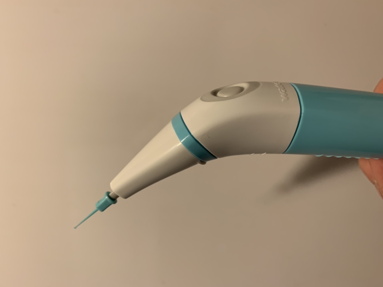 New tickle toy: power flosser!