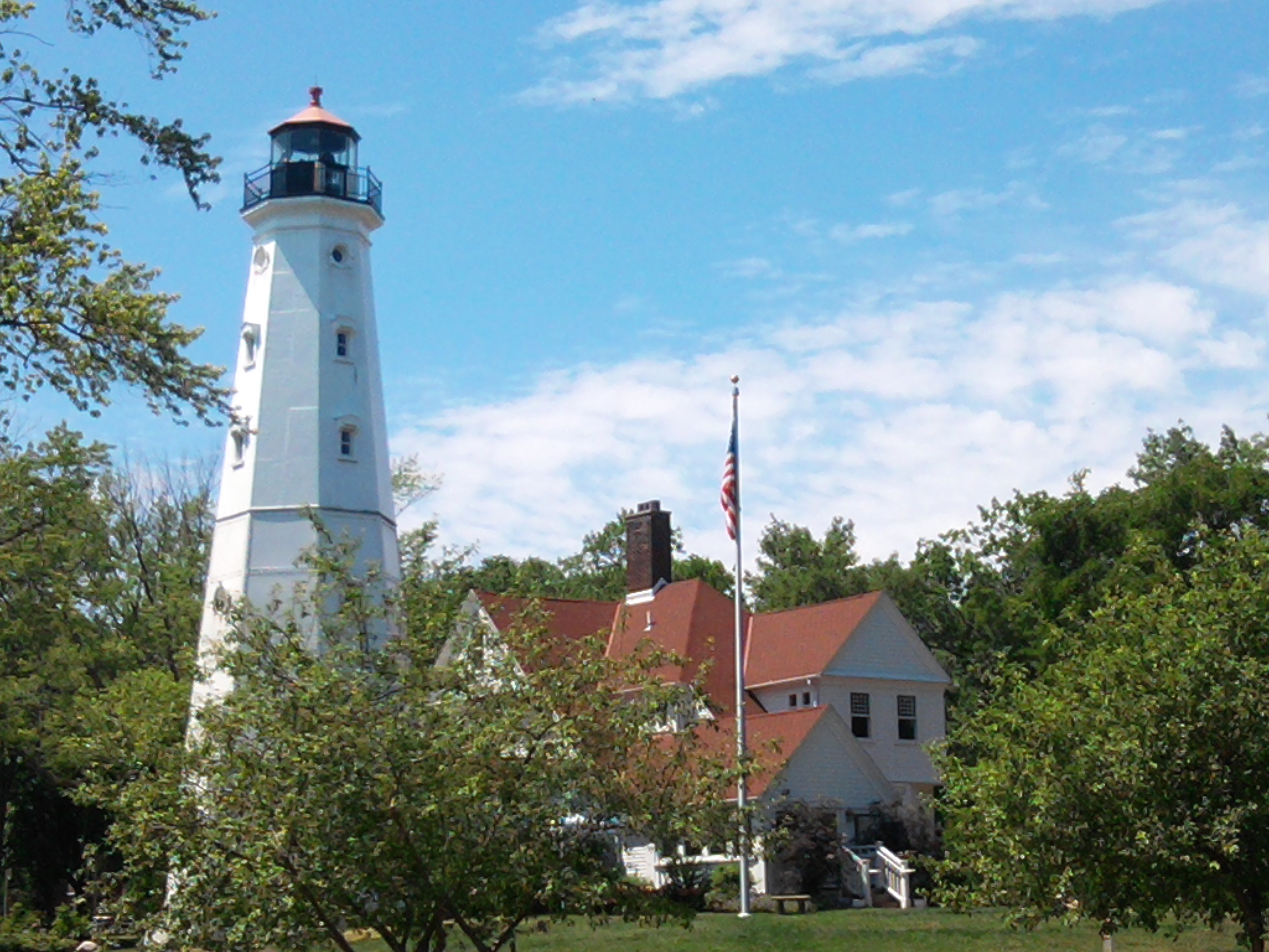 North Point Lighthouse--Milwaukee built 1870's
