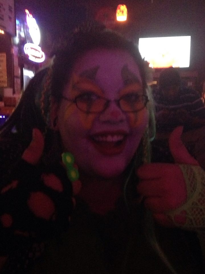 Nothing like a birthday clown at a bar.