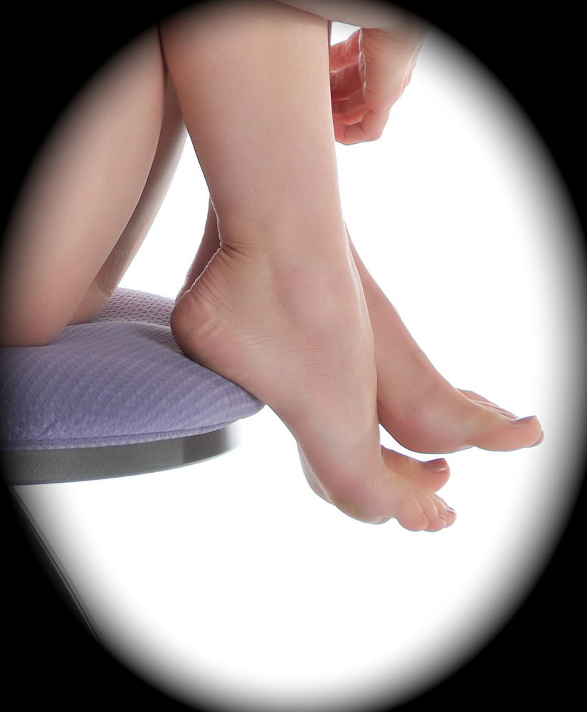 Pretty Little feet and toes.  Can you tell I was wiggling them around when this photo was taken...