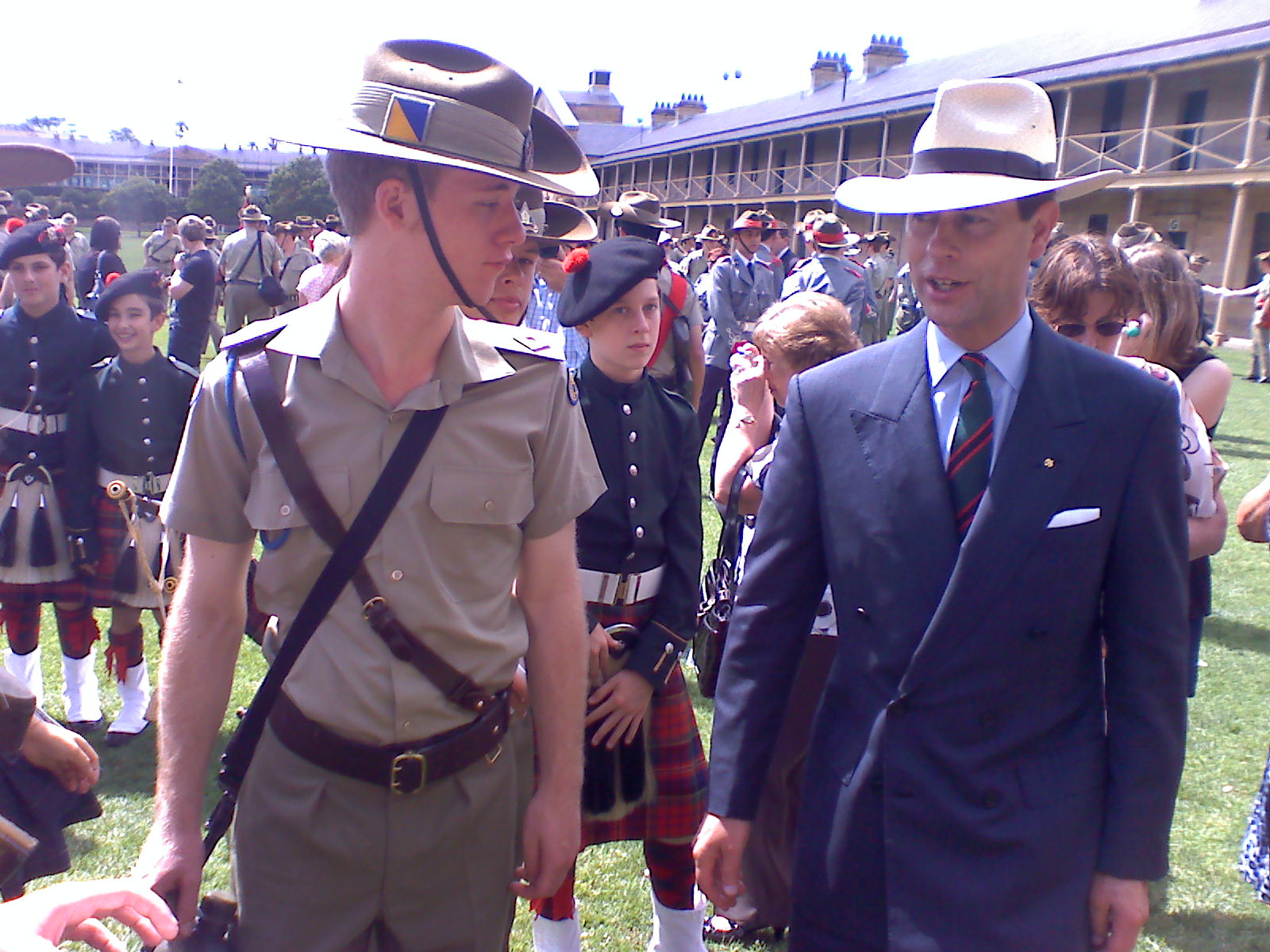 Prince Edward when he came to Australia.