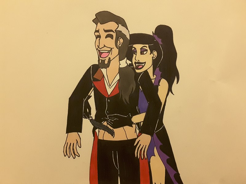 Quick bellybutton tickle for Gustav