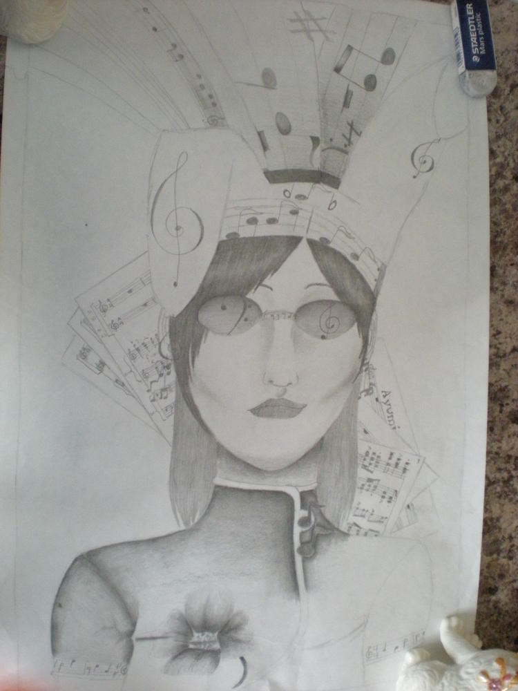 supposed to be a self portrait but I suck at those. lol