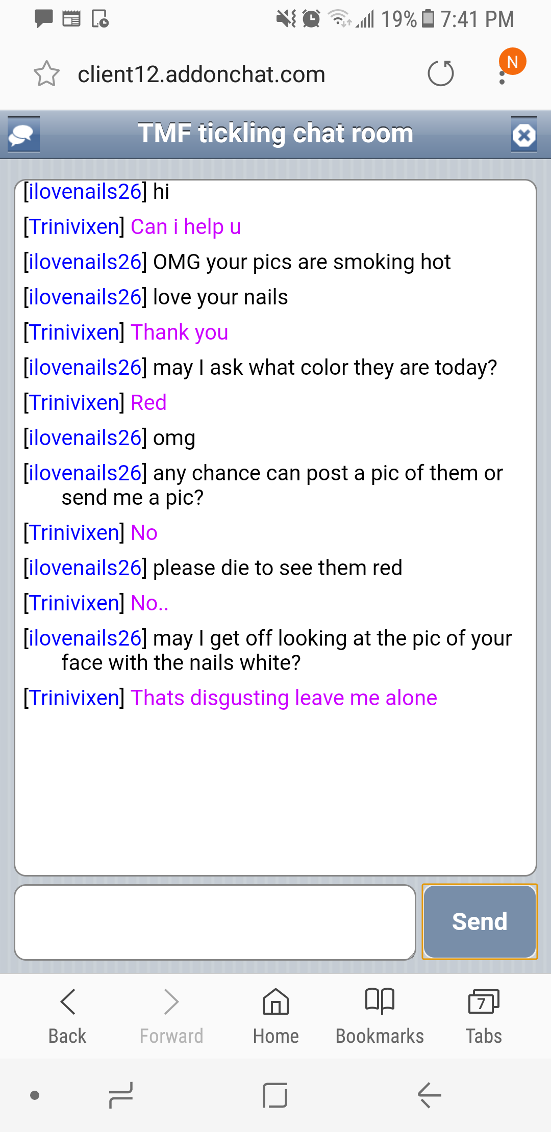 Talk about uncomfortable....