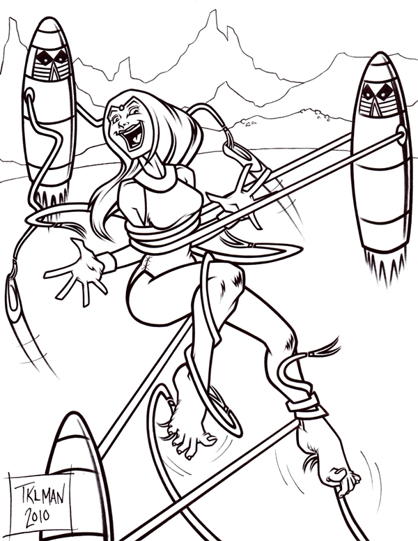 Tara vs. the Pod Creatures