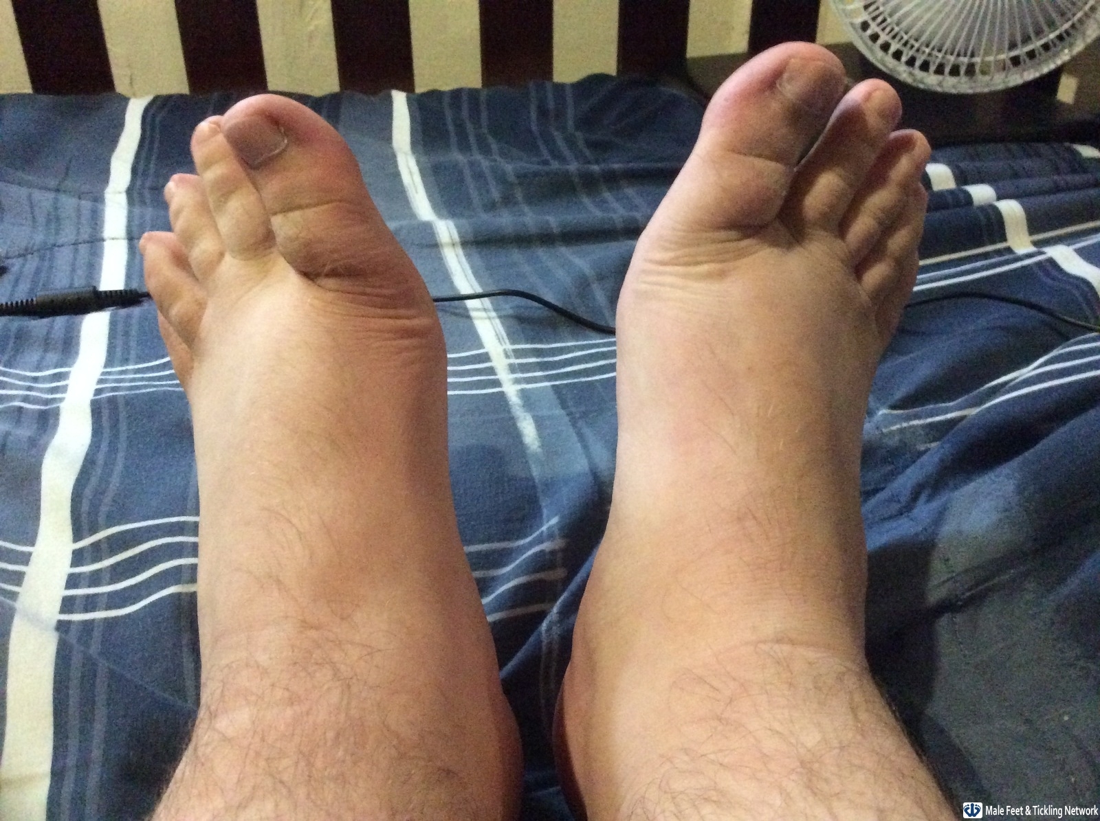 The tops of my feet.