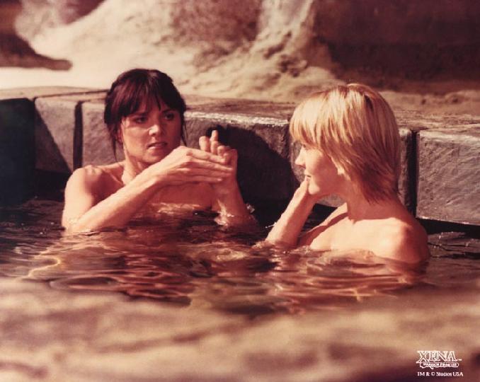 Yep, they do indeed take a lot of baths together...